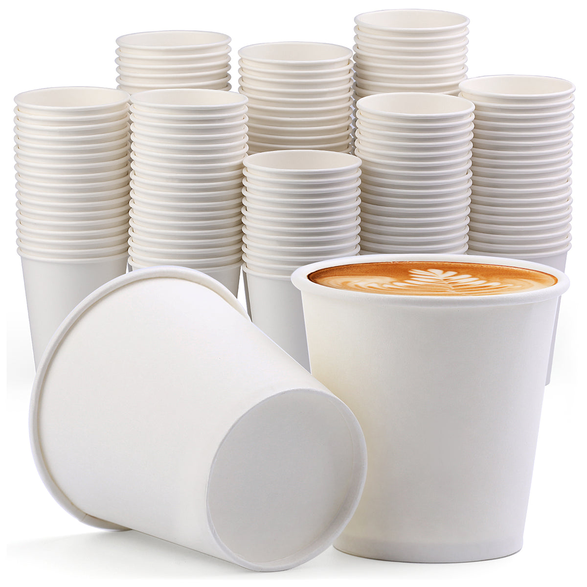 12 oz Disposable Coffee Cups Paper Printed 1000 pcs – Pony Packaging