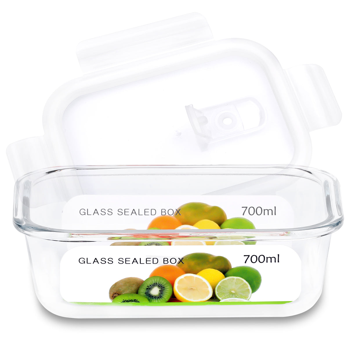 35.17Oz Glass Containers with Lids Meal Prep Containers 3 Compartment –  prgery