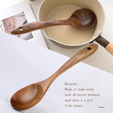 Wooden Spoons for Soup, Soup Servers for Eating