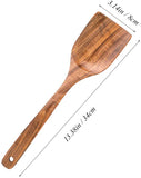 Wooden Spatula for Cooking, Nonstick Kitchen Utensil