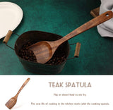 Wooden Spatula for Cooking, Nonstick Kitchen Utensil