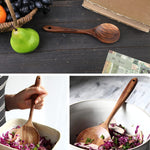 Salad Spoons for Serving, Salad Servers, Wooden Spoons Cooking Utensil
