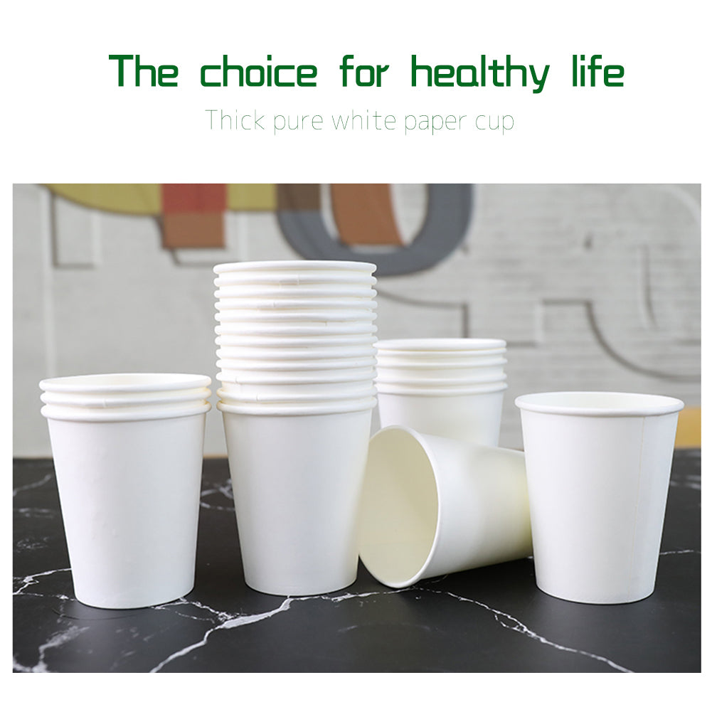 Paper Cups, 150 Pack 8 Oz Paper Cups, White Paper Coffee Cups 8 Oz  Disposable White Hot Coffee Paper…See more Paper Cups, 150 Pack 8 Oz Paper  Cups